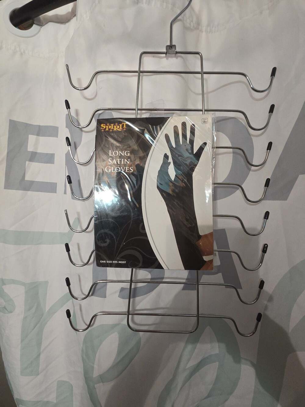 Spirit Halloween Long Satin Gloves One Size